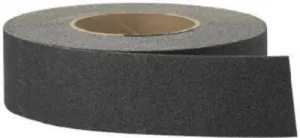 3M 7732 2" x 60' Roll of Black Anti-Slip Stair Tread Tape - Quantity of 2