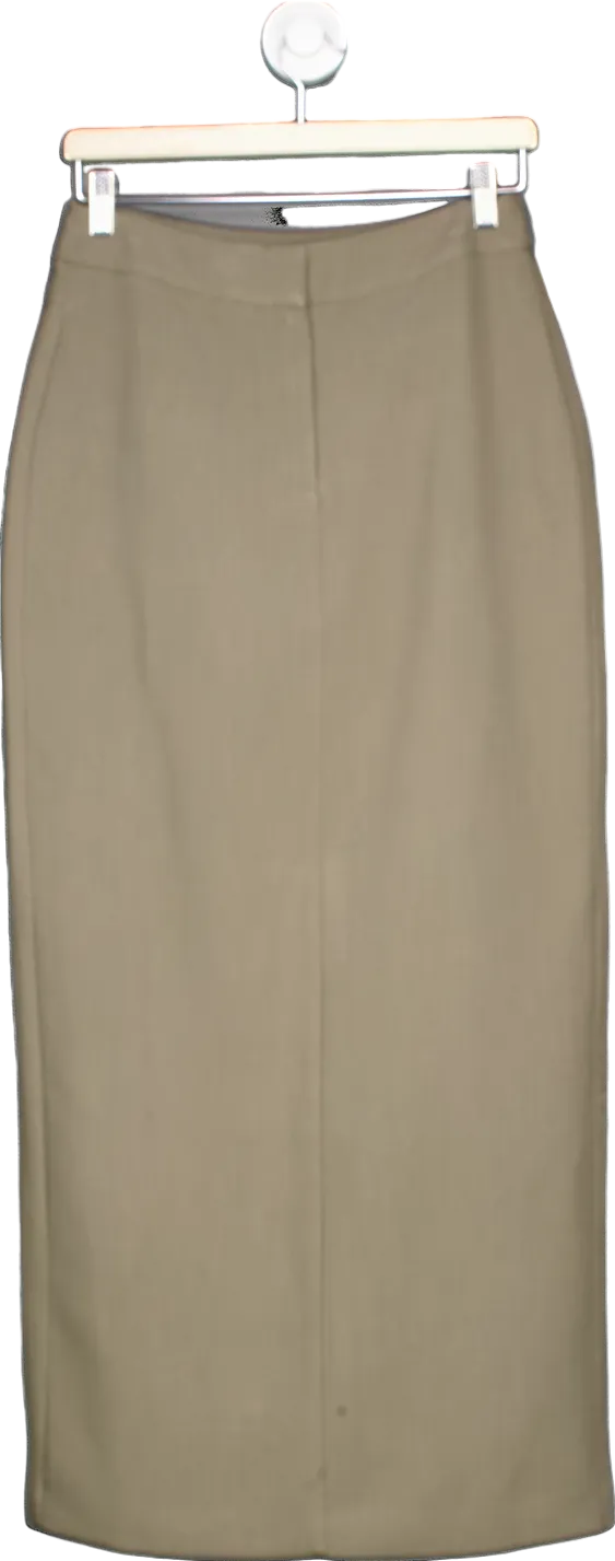 4th   Reckless Khaki Pencil Skirt UK 8