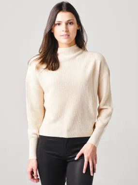 525 Women's Bishop Sleeve Mockneck Sweater