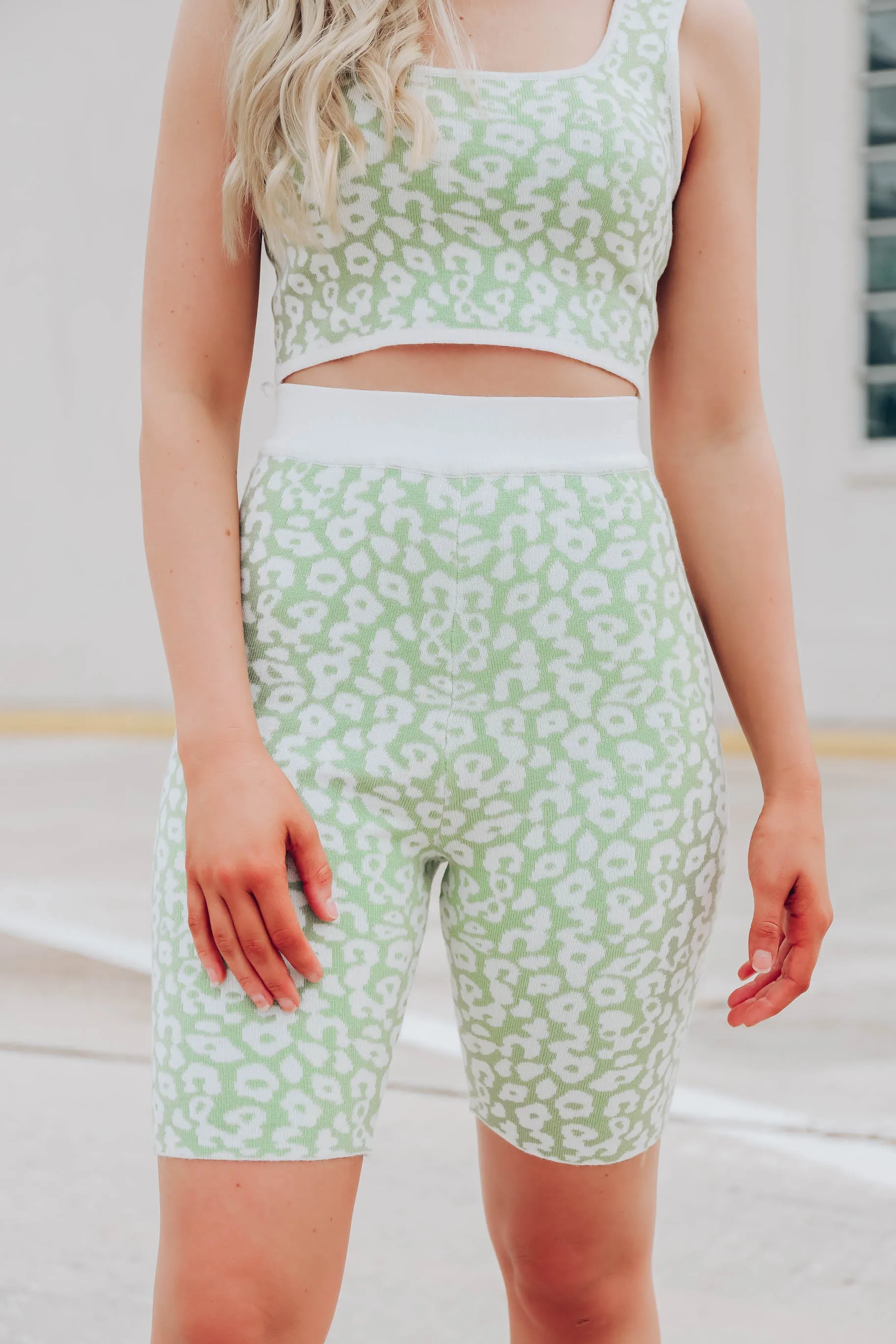 Agile Athleisure Wear Set - Lt. Green