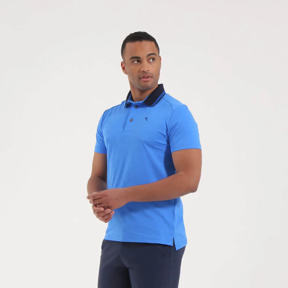 ALETTO |  | LIGHTWEIGHT MELANGE SUNBLOCK® POLO | FINAL SALE