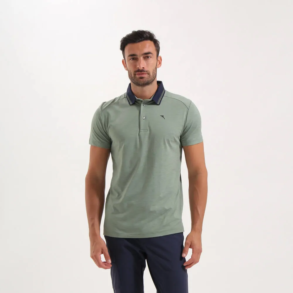 ALETTO |  | LIGHTWEIGHT MELANGE SUNBLOCK® POLO | FINAL SALE