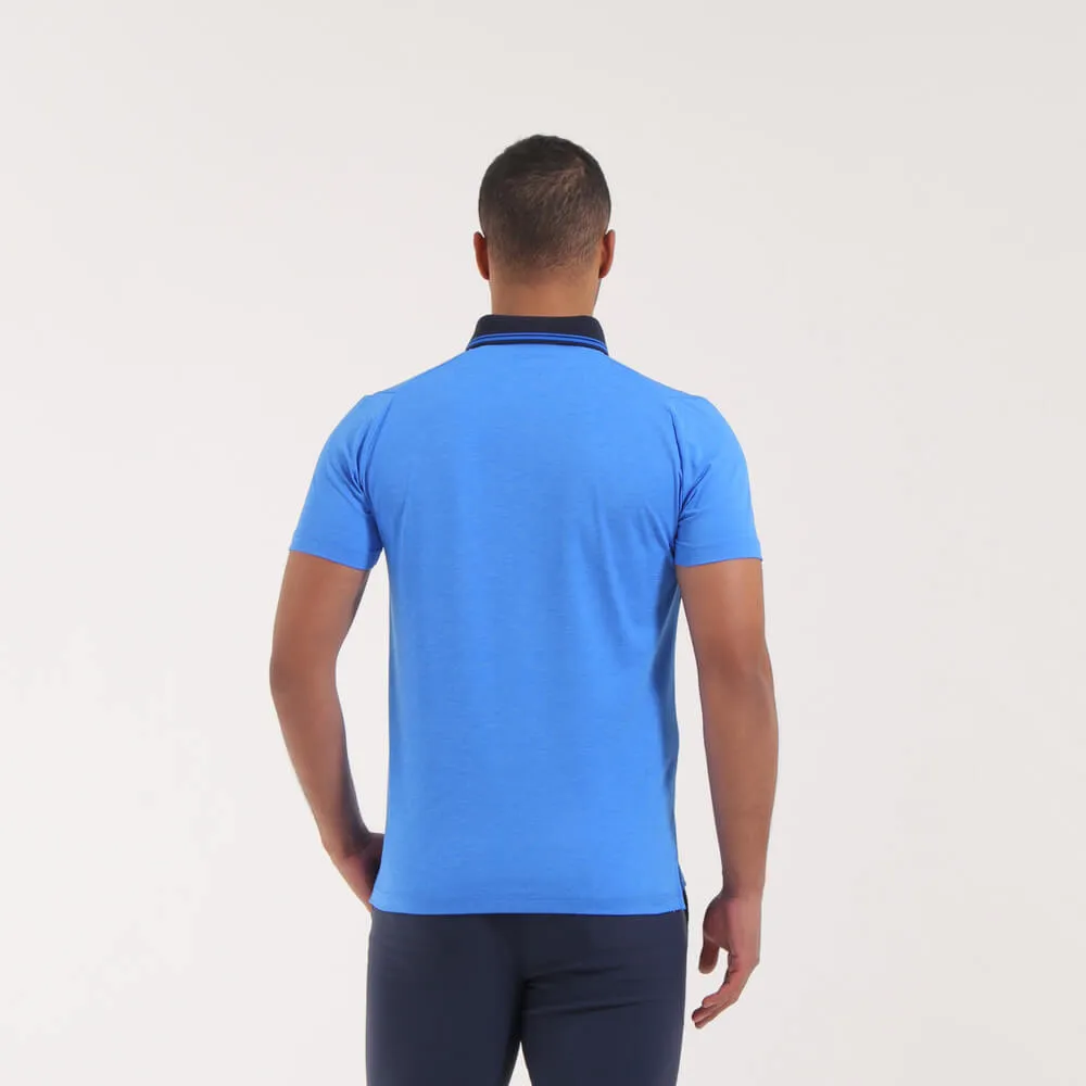 ALETTO |  | LIGHTWEIGHT MELANGE SUNBLOCK® POLO | FINAL SALE