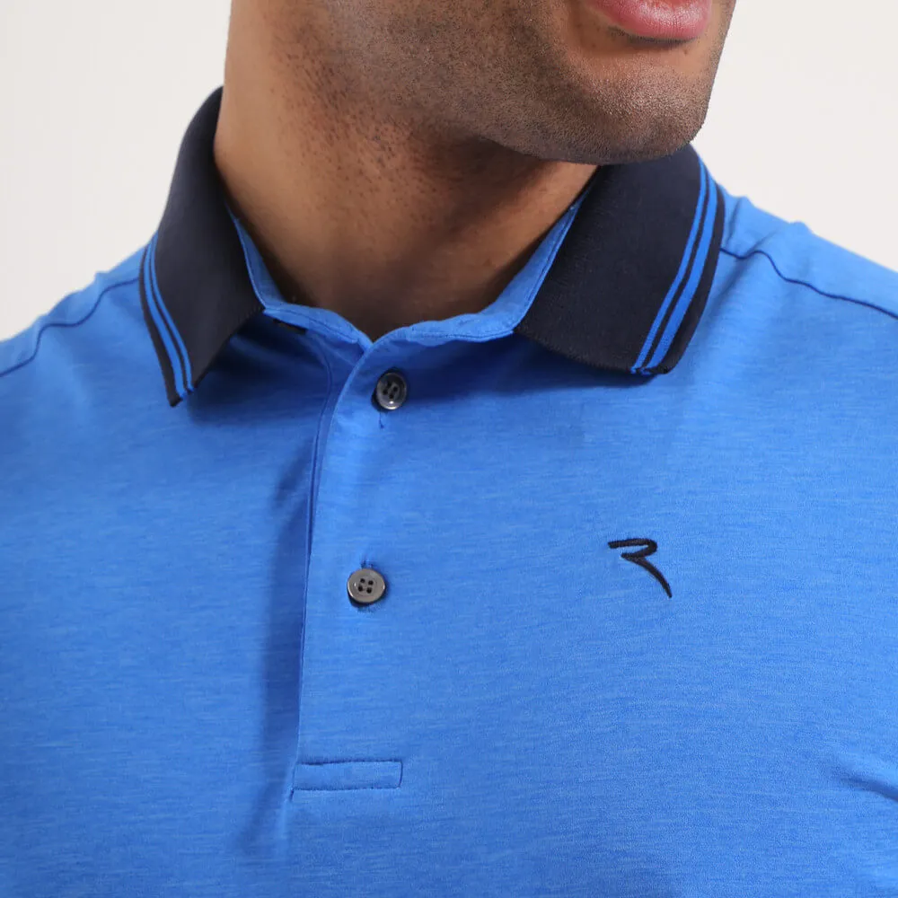 ALETTO |  | LIGHTWEIGHT MELANGE SUNBLOCK® POLO | FINAL SALE