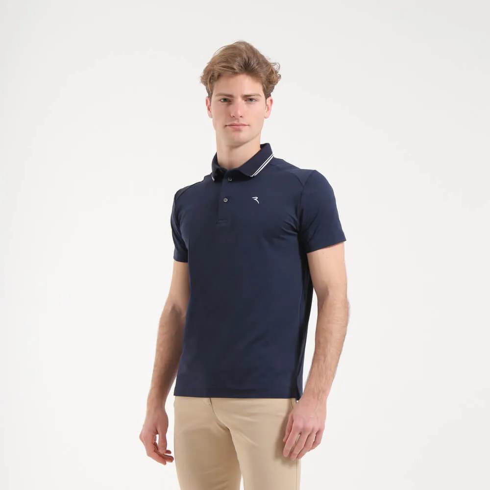 ALETTO |  | LIGHTWEIGHT MELANGE SUNBLOCK® POLO | FINAL SALE