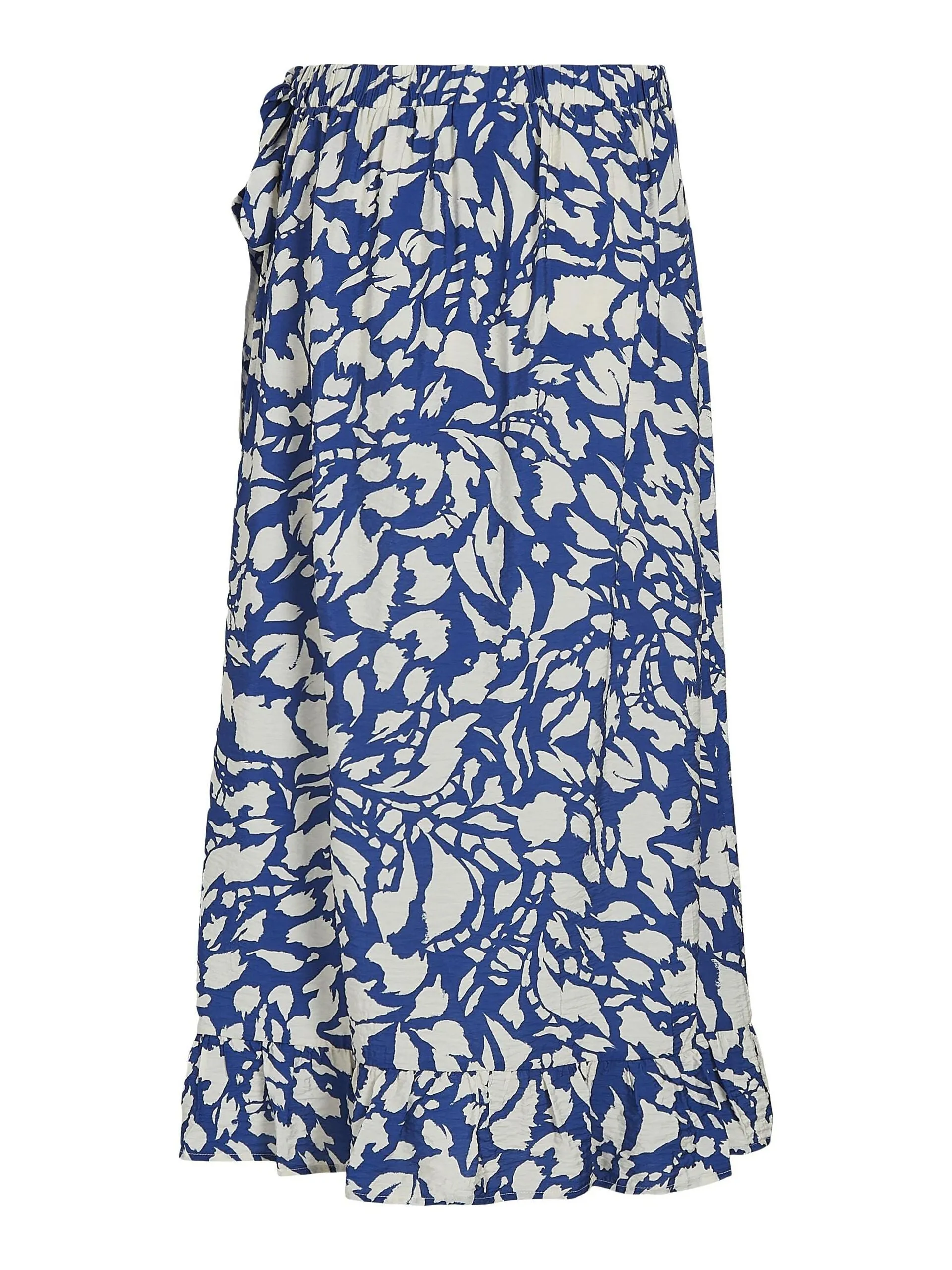 Ally Midi Skirt (Mazarine Blue/Birch)