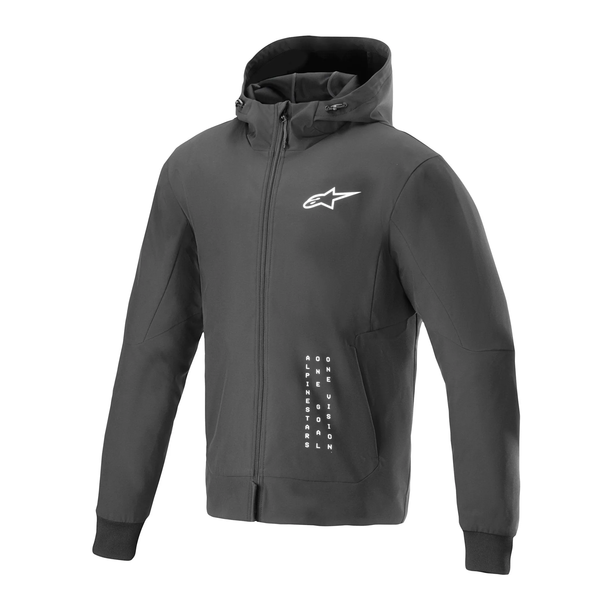 Alpinestars Radium Tech Hoodie Black/Silver