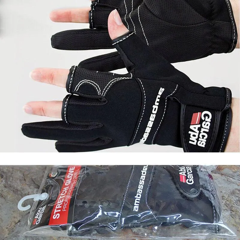 Anti-Slip fingerless Fishing Gloves