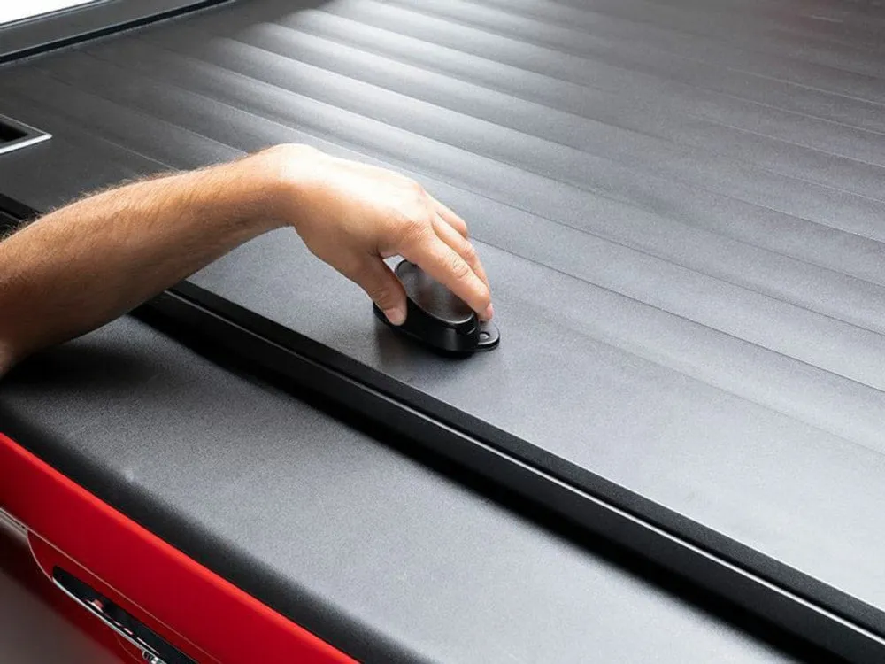 A.R.E. Double Cover Retractable Truck Bed Tonneau Cover for Silverado 1500