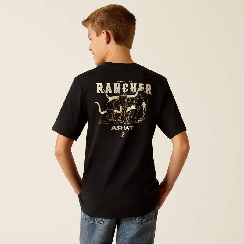 Ariat Boy's American Rancher T-Shirt