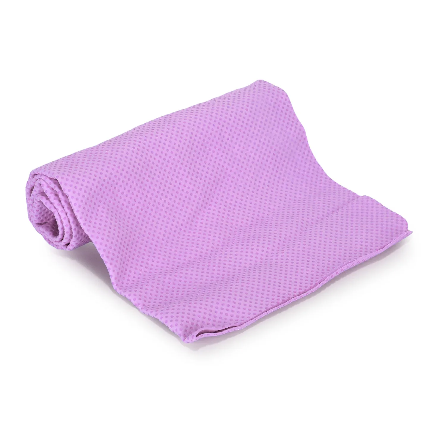 BASIL Pet Towel, Cooling Absorbent Towel for Dogs & Puppies (Purple)