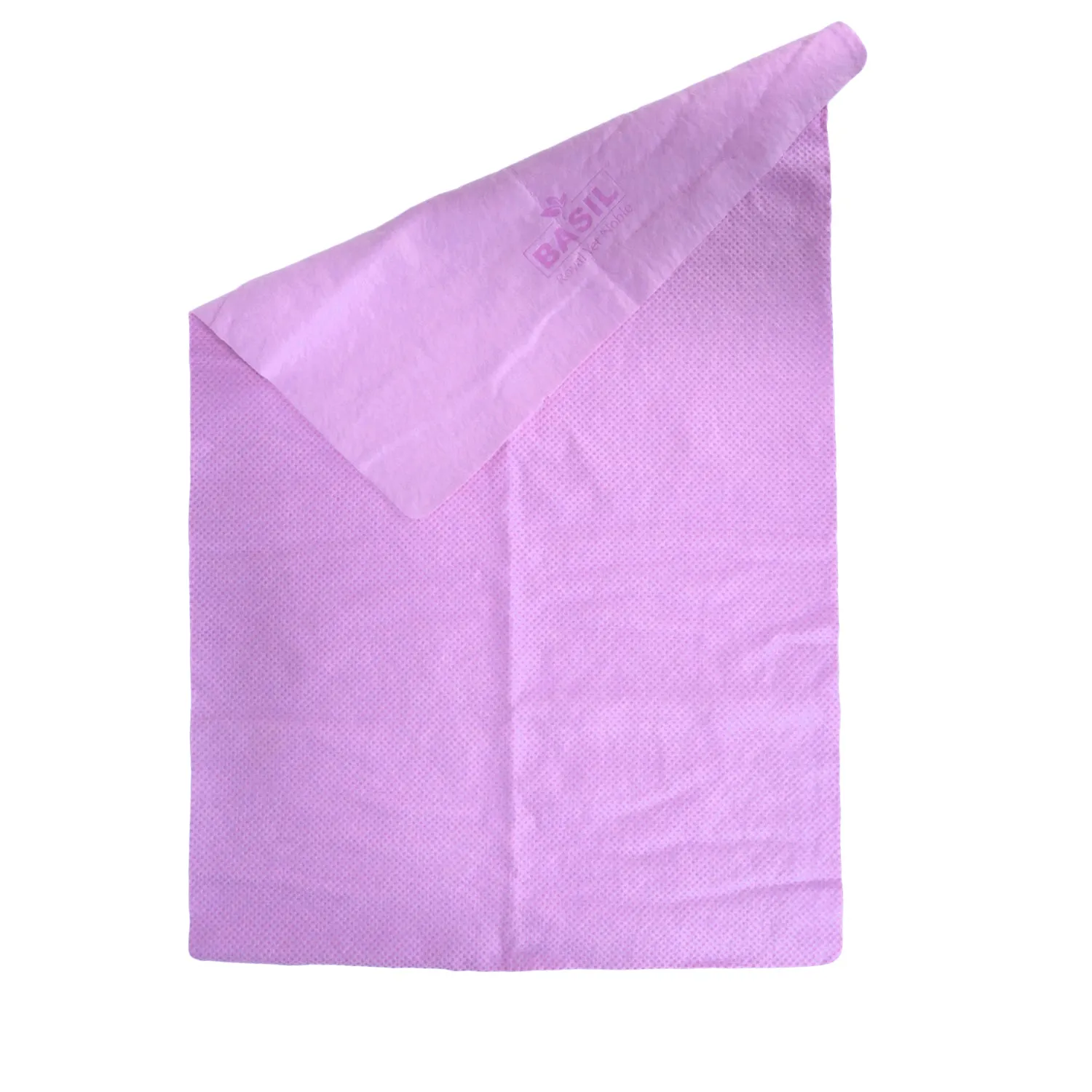 BASIL Pet Towel, Cooling Absorbent Towel for Dogs & Puppies (Purple)