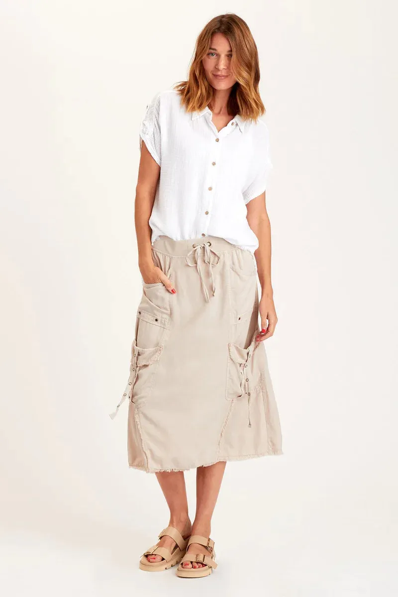 Bellamy Skirt - Cremini