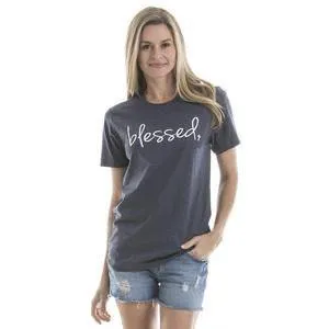 Blessed T-shirts! Women’s • Blue-pink or gray • S - XXL