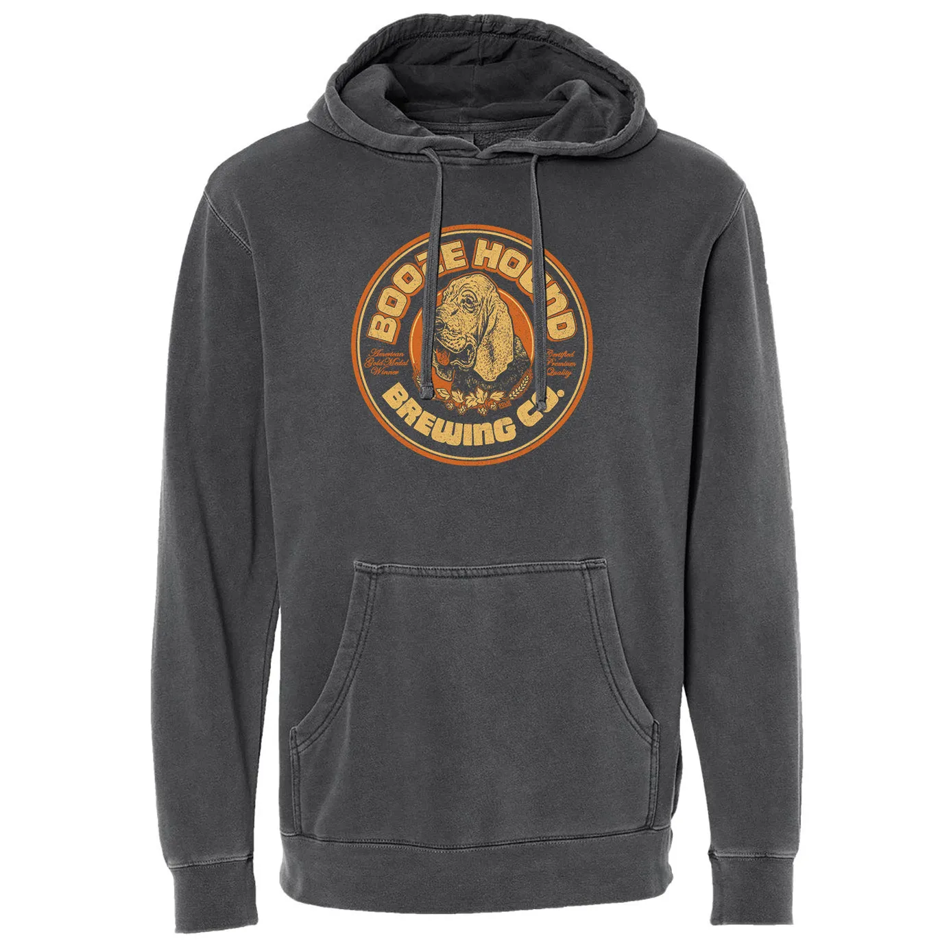 Boozehound Brewing Co. Vintage Wash Pullover Hoodie