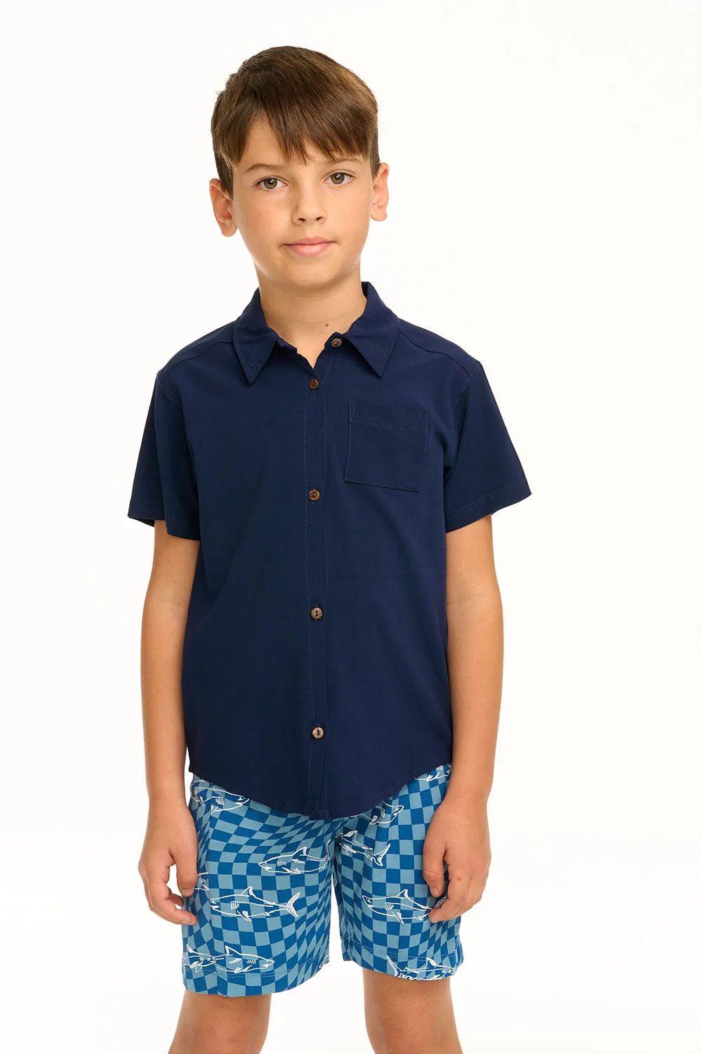 Boy's Avalon Collared Button Down Shirt