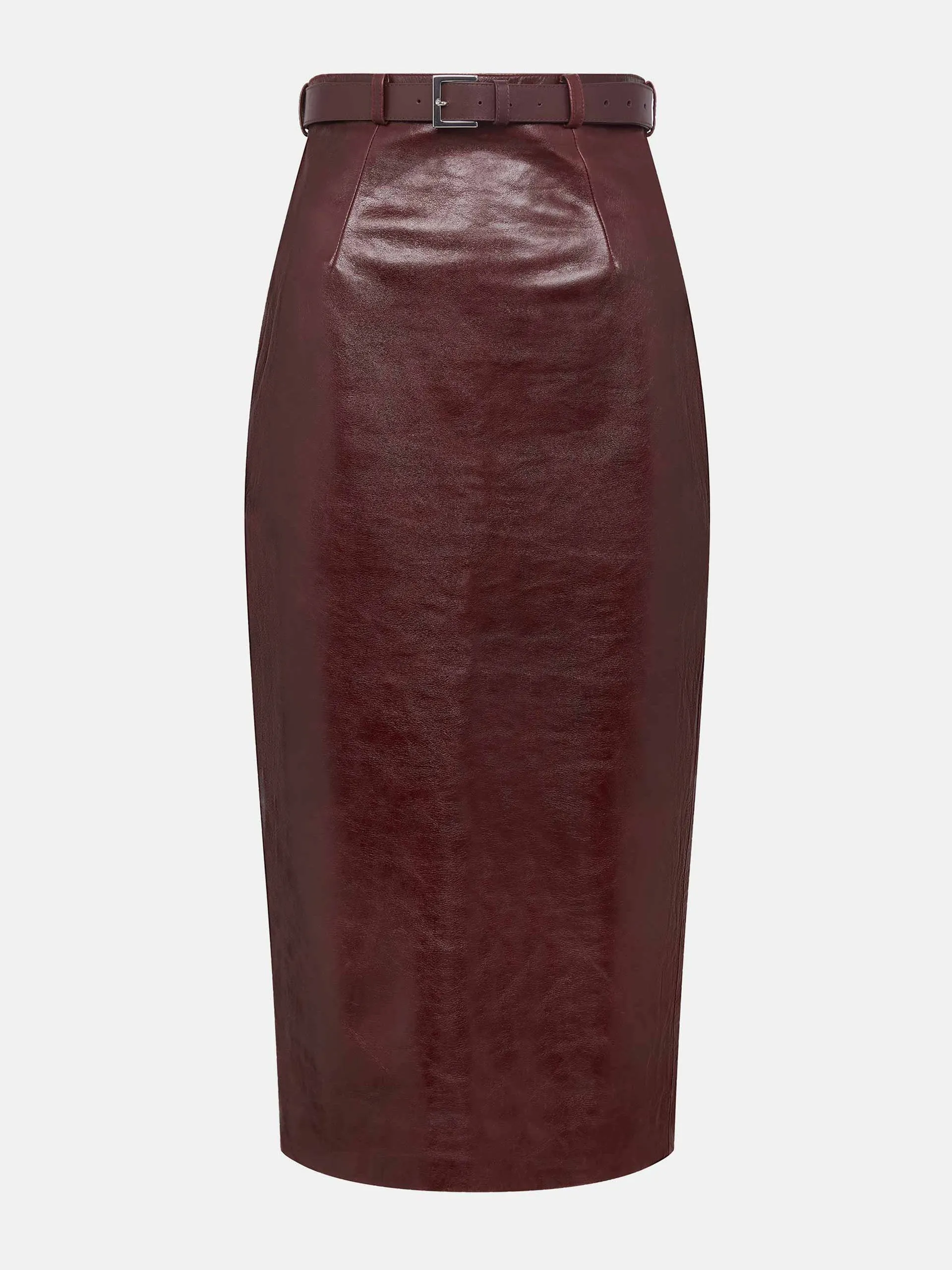 Burgundy jelly sequins Kazu skirt