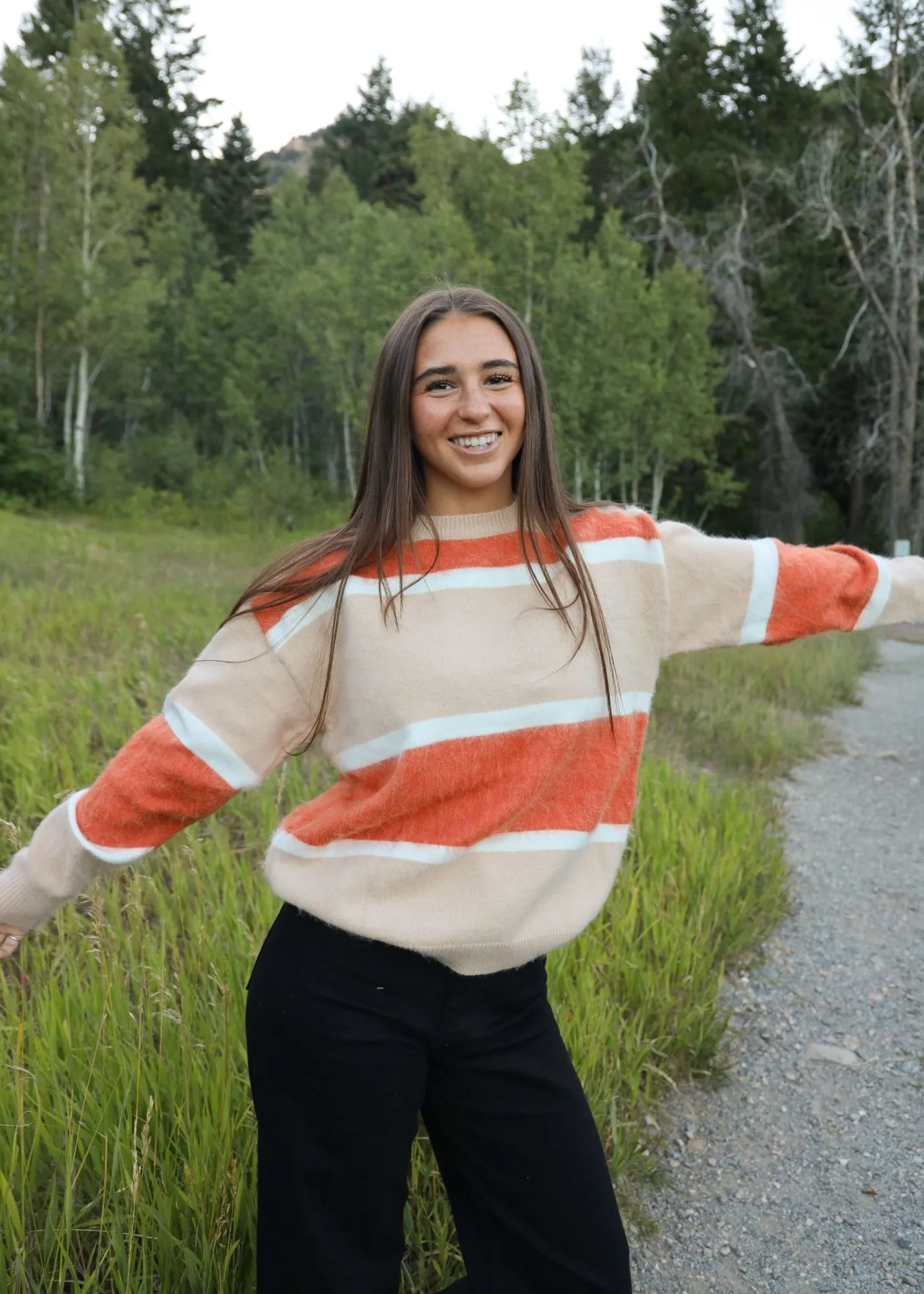 Can't Resist Striped Sweater