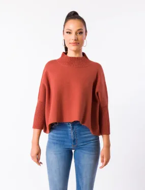 Canyon Rose Aja Crop Sweater