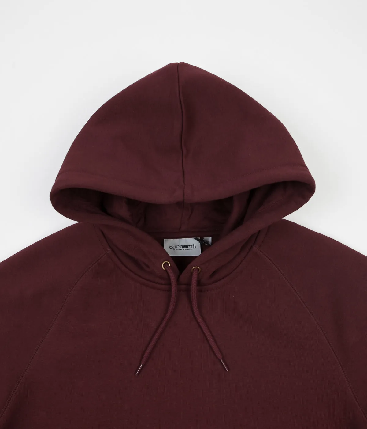 Carhartt Chase Hoodie - Bordeaux / Gold