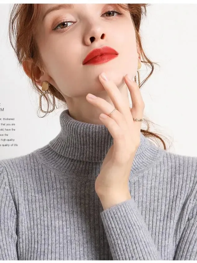 Cashmere  Knitted Soft Sweater