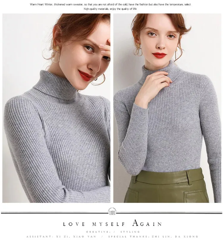 Cashmere  Knitted Soft Sweater