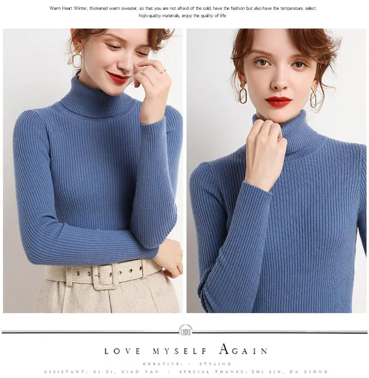 Cashmere  Knitted Soft Sweater