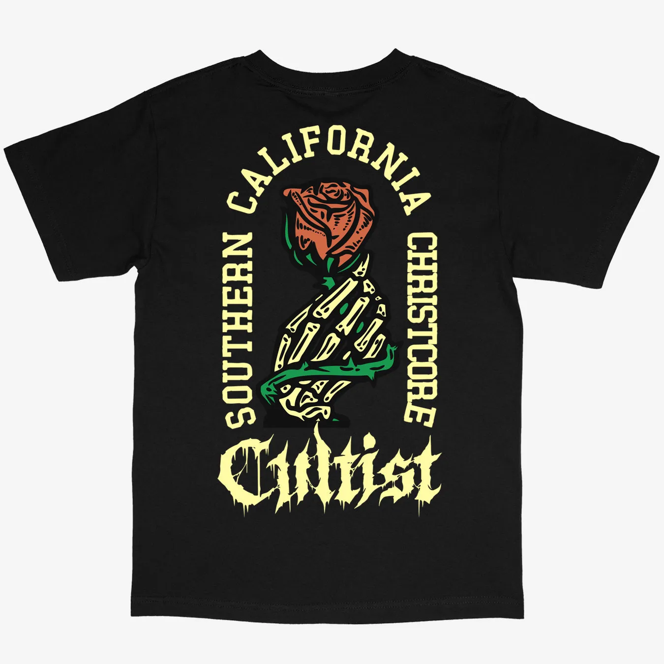 Cultrose Black - Tee