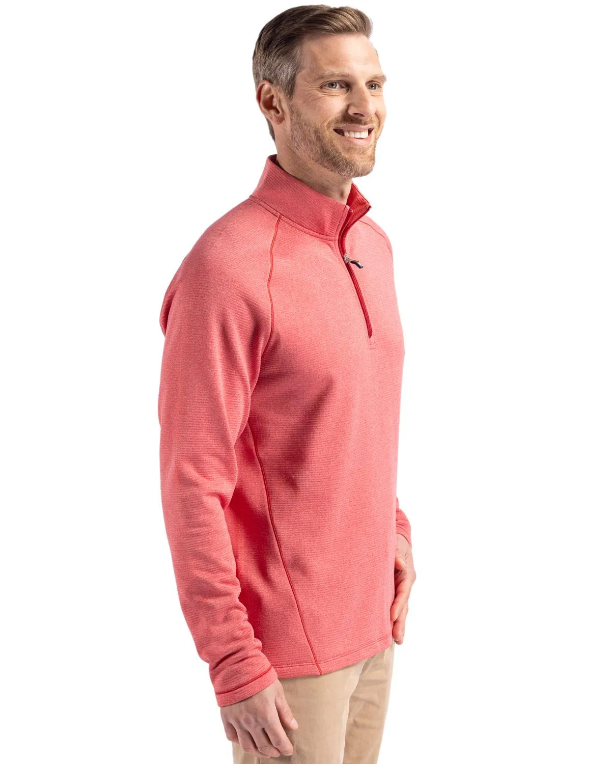 Cutter & Buck - Men's Peshastin Fleece Recycled Half Zip Pullover