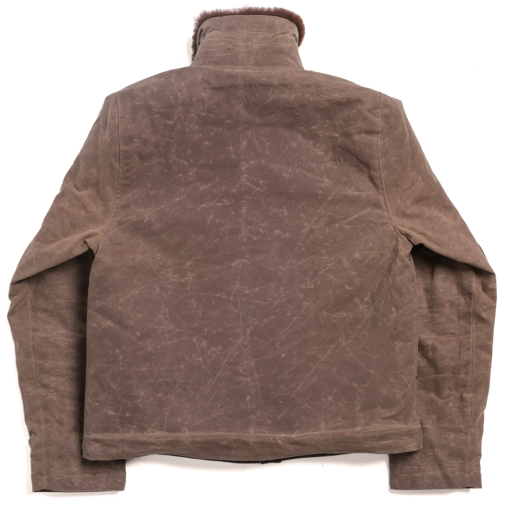 Deck Jacket - Brown Shearling