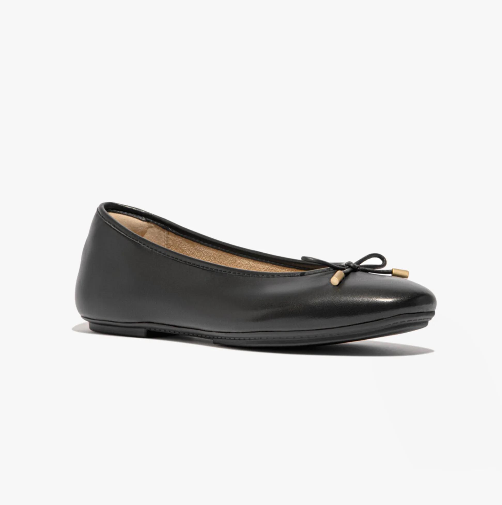 DELICATO BOW Girls Ballet Flats Black