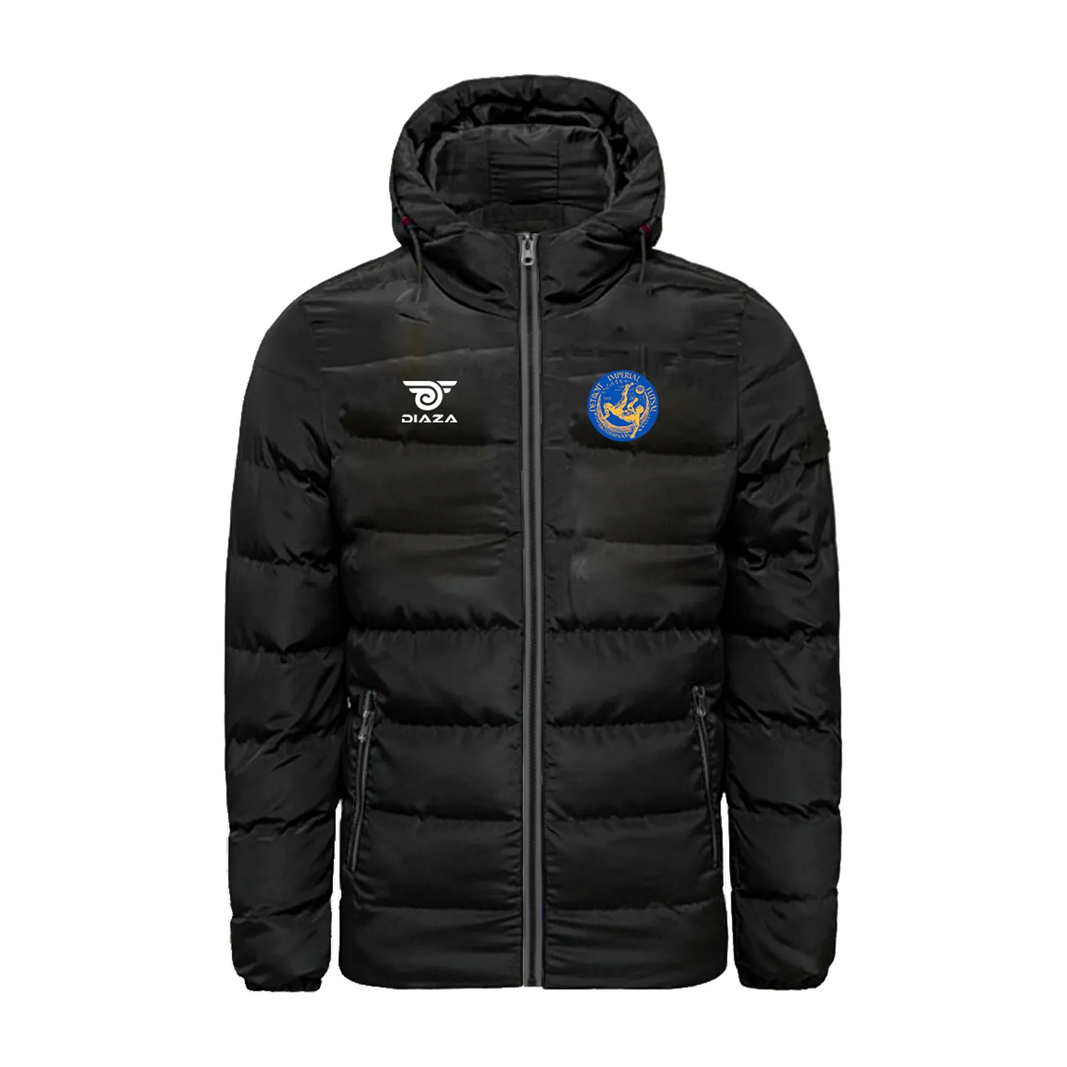 Detroit Futsal Youth Complex Winter Jacket With Hoodie