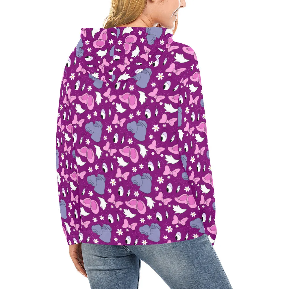 Disney Daisy Duck Born To Stand Out Hoodie for Women