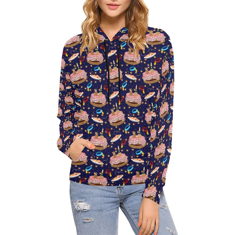 Disney Lady And The Tramp Bella Notte Hoodie for Women