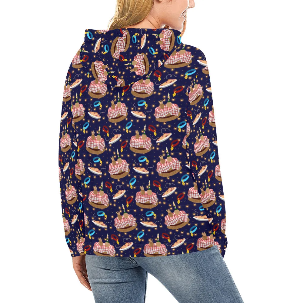 Disney Lady And The Tramp Bella Notte Hoodie for Women