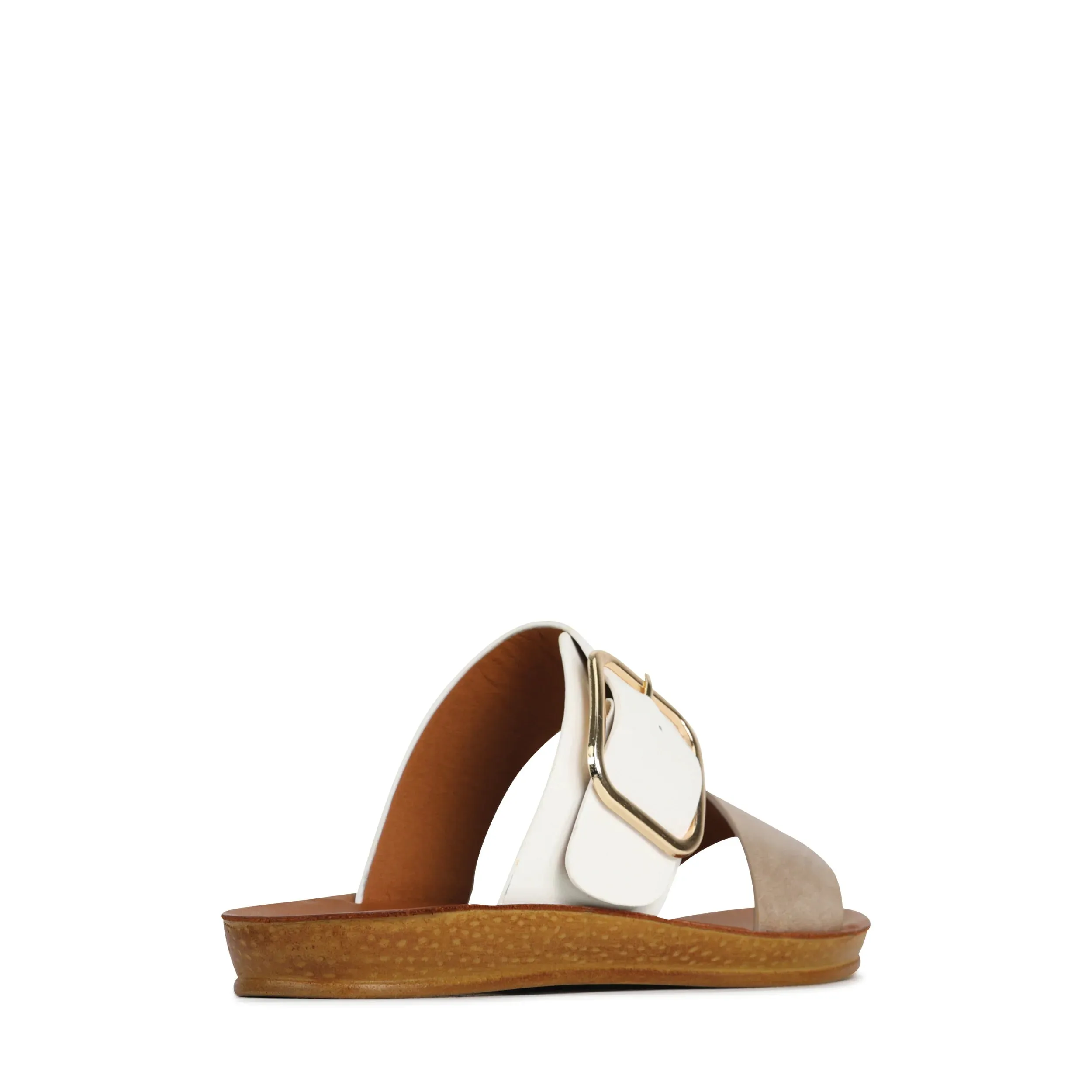 Doti Shoes Taupe/White