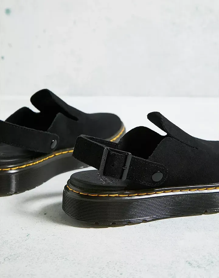 DR. MARTENS CARLSON BLACK SUEDE