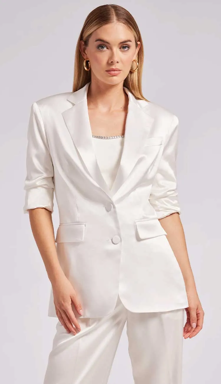 Drea Satin Blazer