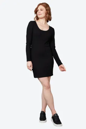 Eb & Ive Studio Jersey Mini Dress - Ebony