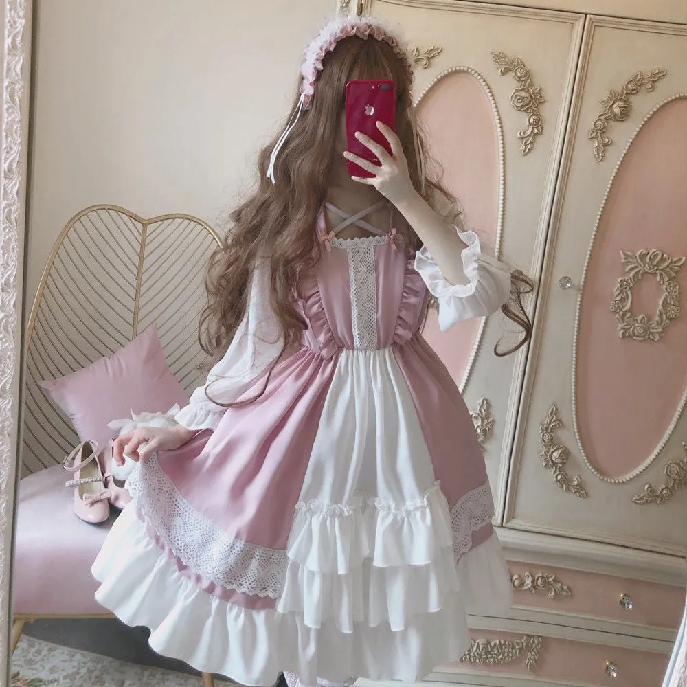 Elegant Victorian Maid Dress