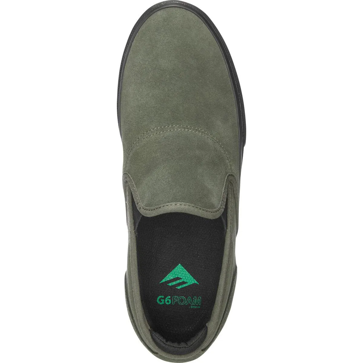 Emerica Wino G6 Slip-On Olive/Black Shoes