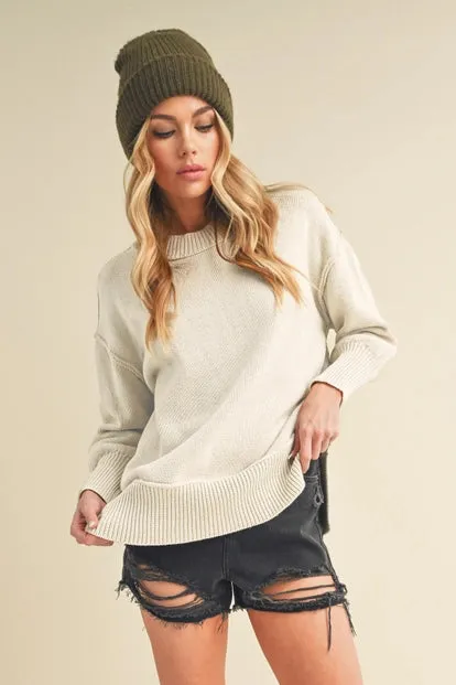 Emma Effortless Crewneck Sweater