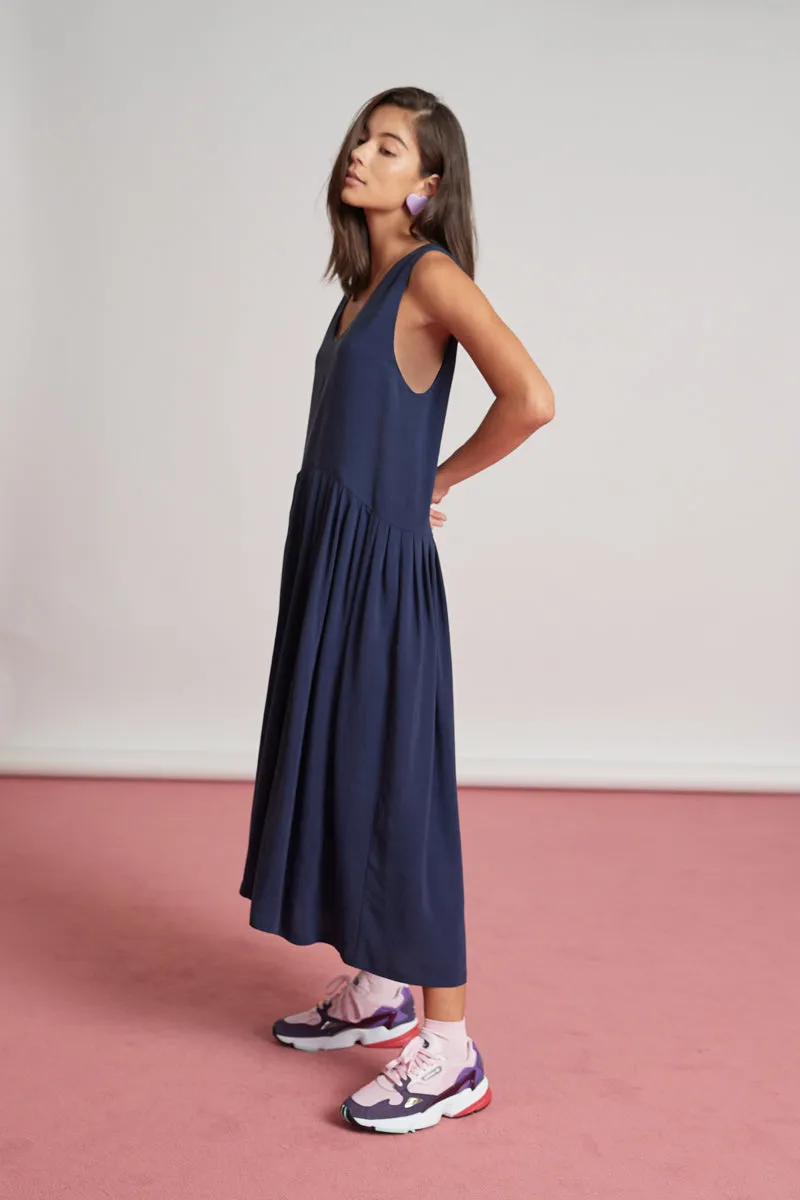 Fable Dress - Washed Navy