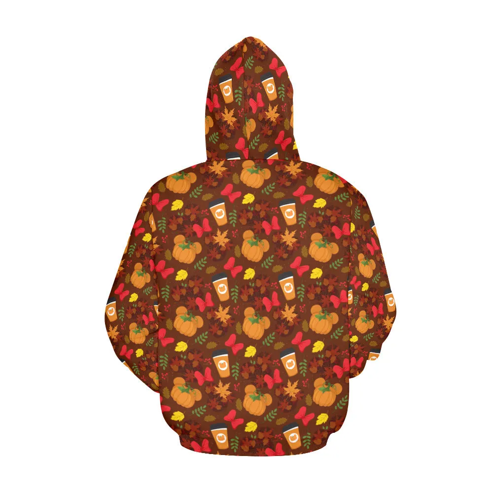 Fall Pumpkins Hoodie for Women