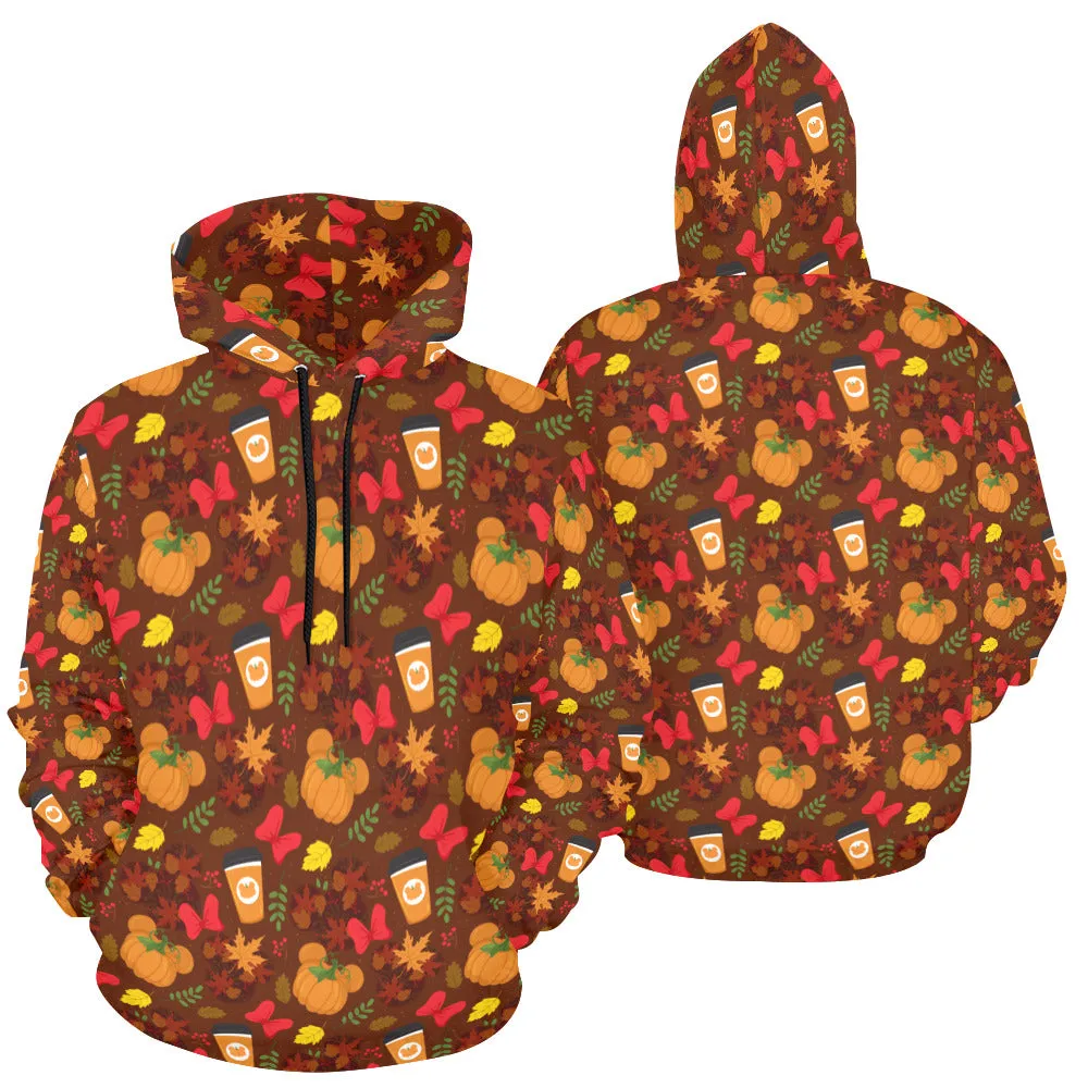 Fall Pumpkins Hoodie for Women