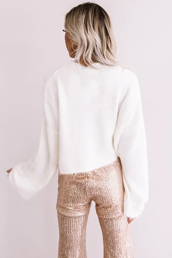 Feeling Flirtatious Shift Sweater