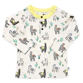 Finn   Emma Organic Llama Baby Tee