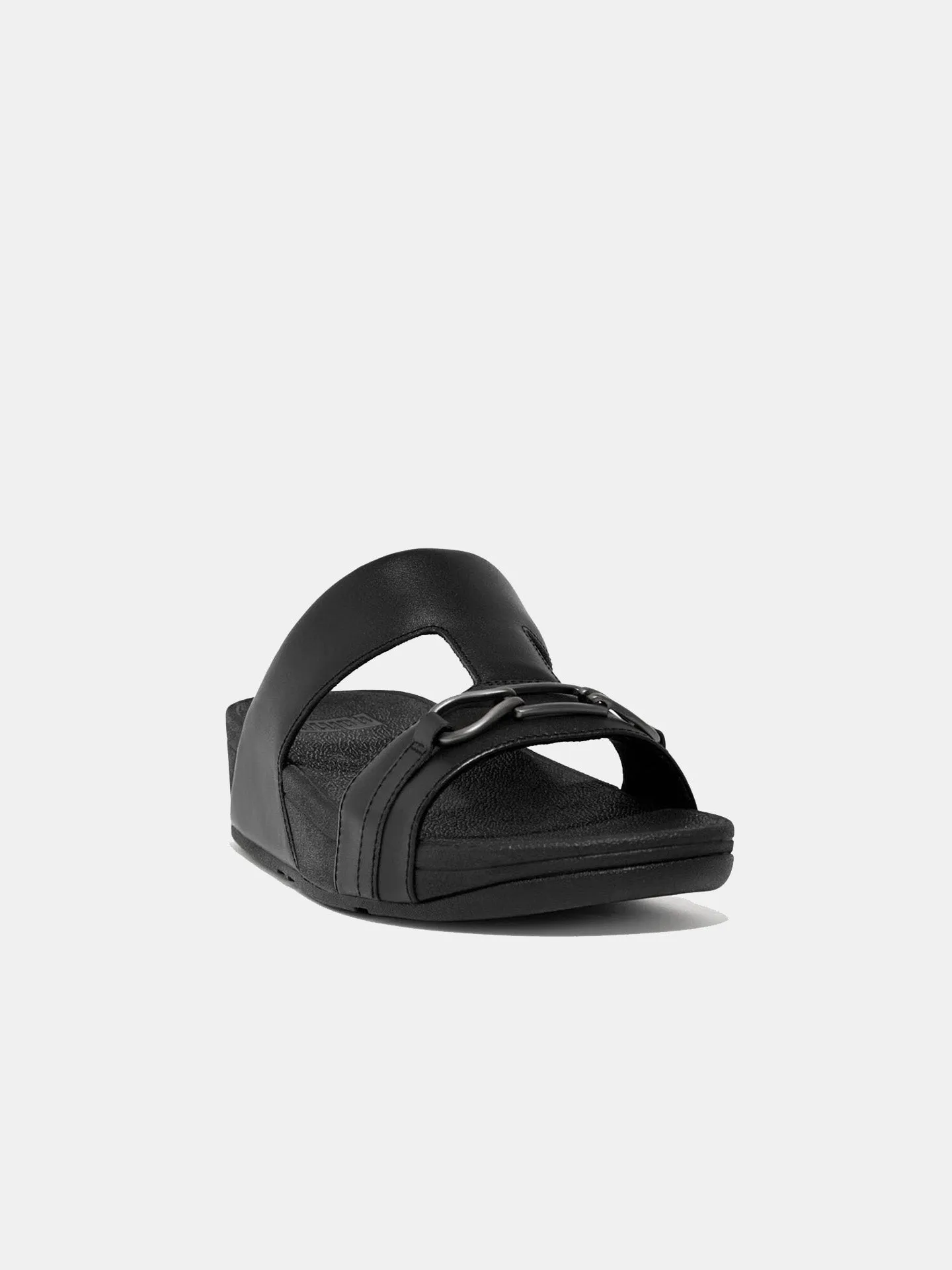 Fitflop Women's Hallye Chain Leather H-Bar Slides