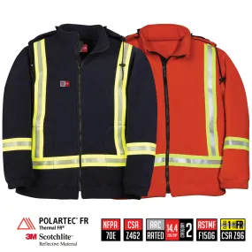 Fleece High Visibility Jacket - BK460PTF