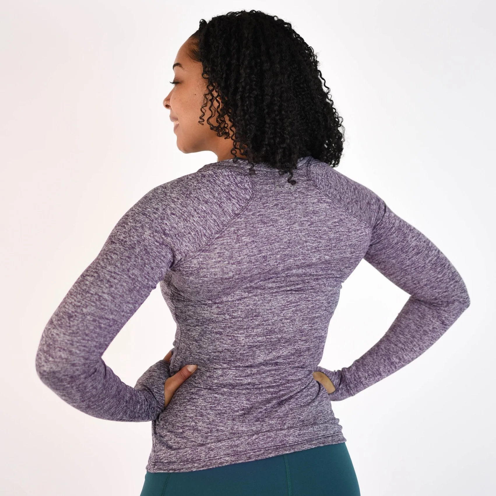 FLEO Foundation Long Sleeve - Eggplant